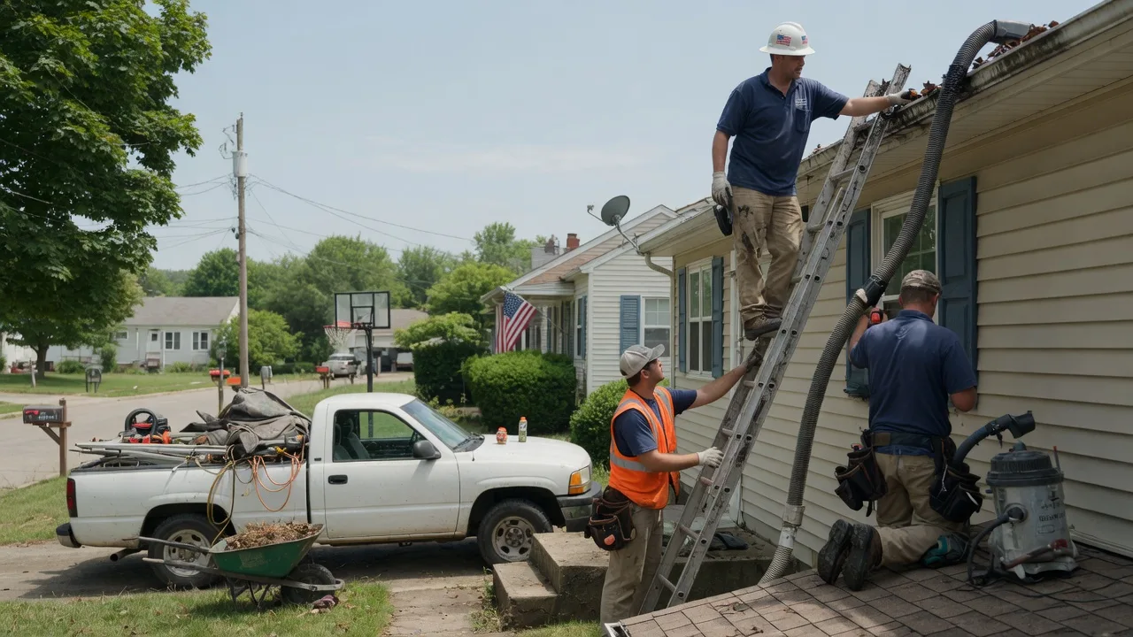 Gutter Installation in Fairmount, IN near me